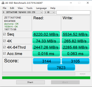 刚给家里电脑加的一个大容量的ssd