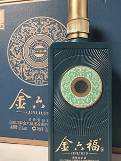 金六福 匠心鉴藏金镶玉 53度 500ml*6瓶 整箱装 清香型白酒 年货