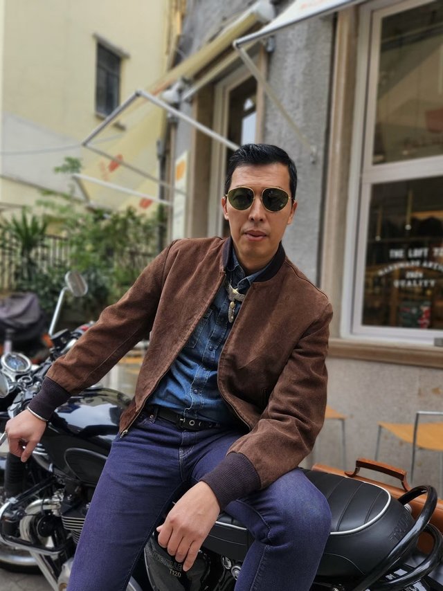 Massimo Dutti 男士多口袋稳重百搭防风夹克拉链式翻领外套