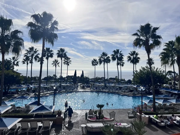 Marriott Newport coast villas听课房体验