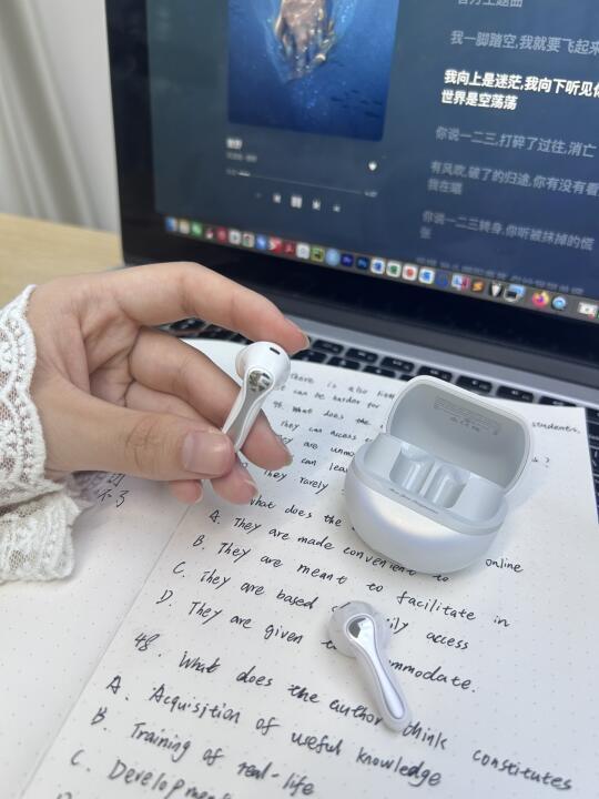 考研复习 挖到听力耳机的宝藏款～