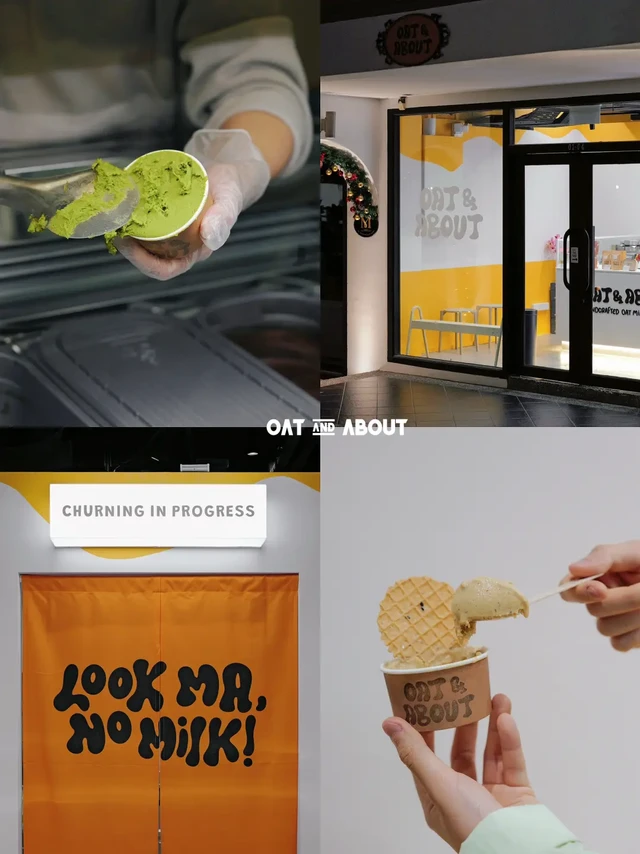 🇸🇬｜太好了！是超多口味的燕麦奶冰淇淋🍦