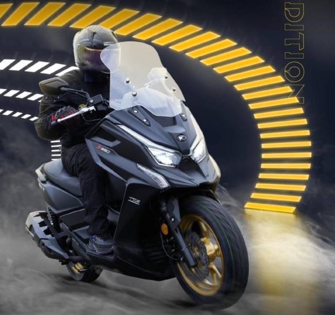 光阳赛艇S350黑武士版上市:售价降至31980元