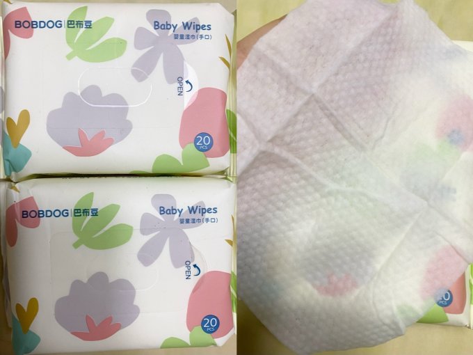 巴布豆婴儿湿巾