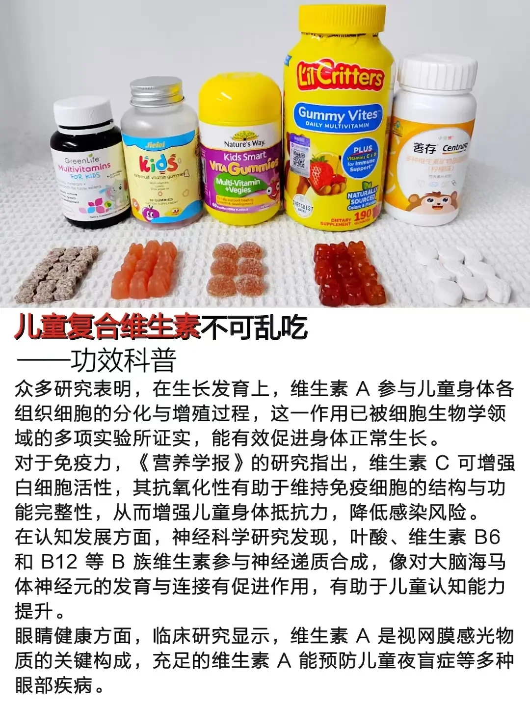 如何科学选择和正确服用儿童复合维生素：家长须知要点