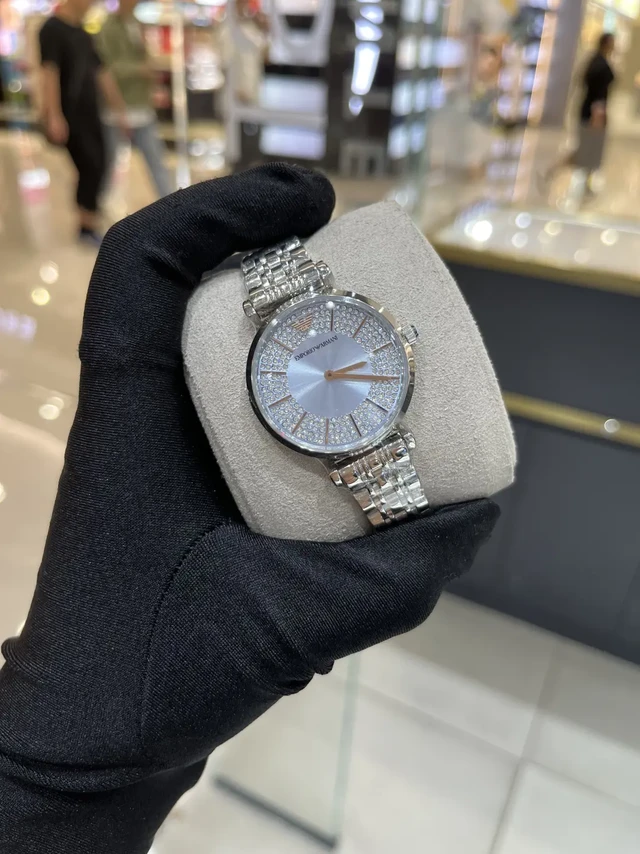 阿玛尼满天星新款女表AR11594实拍图