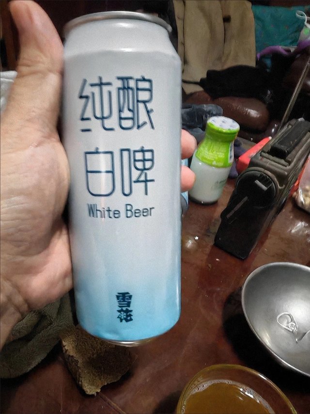雪花啤酒纯酿白啤