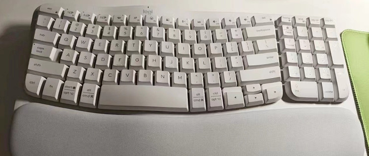 🌟 罗技Wave Keys:办公桌上的舒适伴侣_键盘_什么值得买