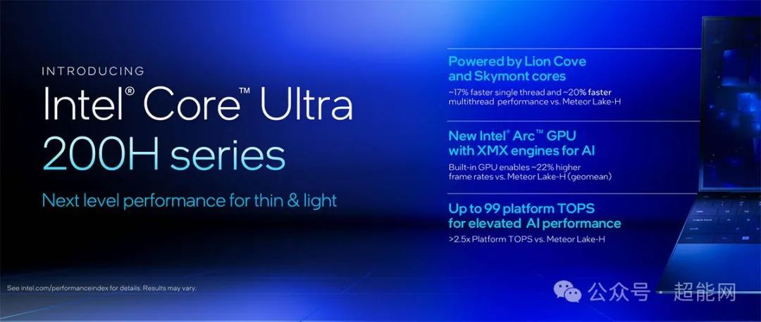 CES 2025：英特尔发布酷睿Ultra 200HX、200H和200U处理器