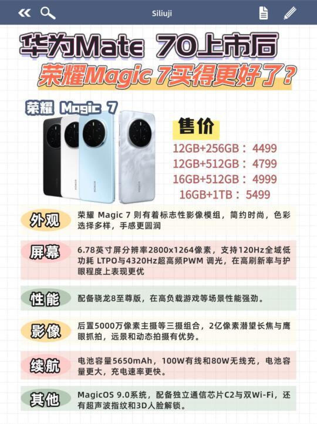 用户反馈与市场定位失误：荣耀Magic7销量冷淡的深层原因解析