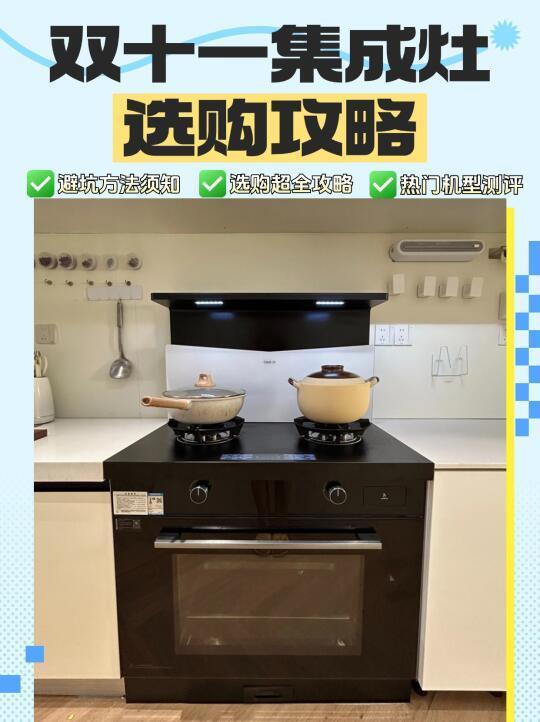 买集成灶别踩坑！双十一攻略错过吃大亏！