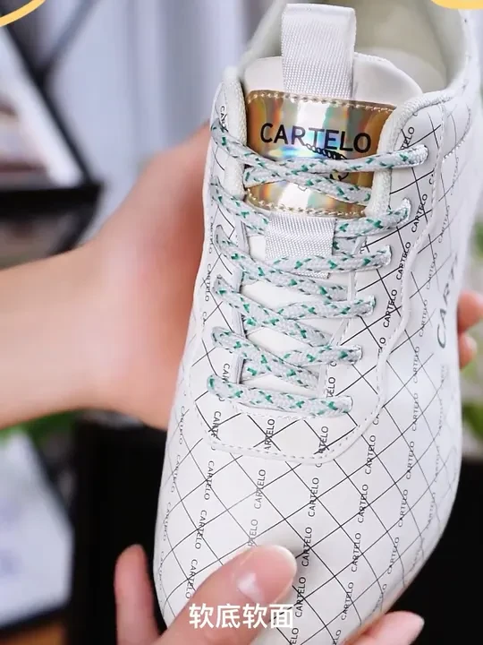CARTELO/卡帝乐鳄鱼2024新款运动时尚休闲鞋舒适百搭男女情侣款