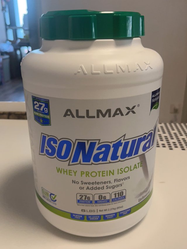 一款备受健身爱好者推崇的营养补剂--ALLMAX天然分离乳清蛋白质粉