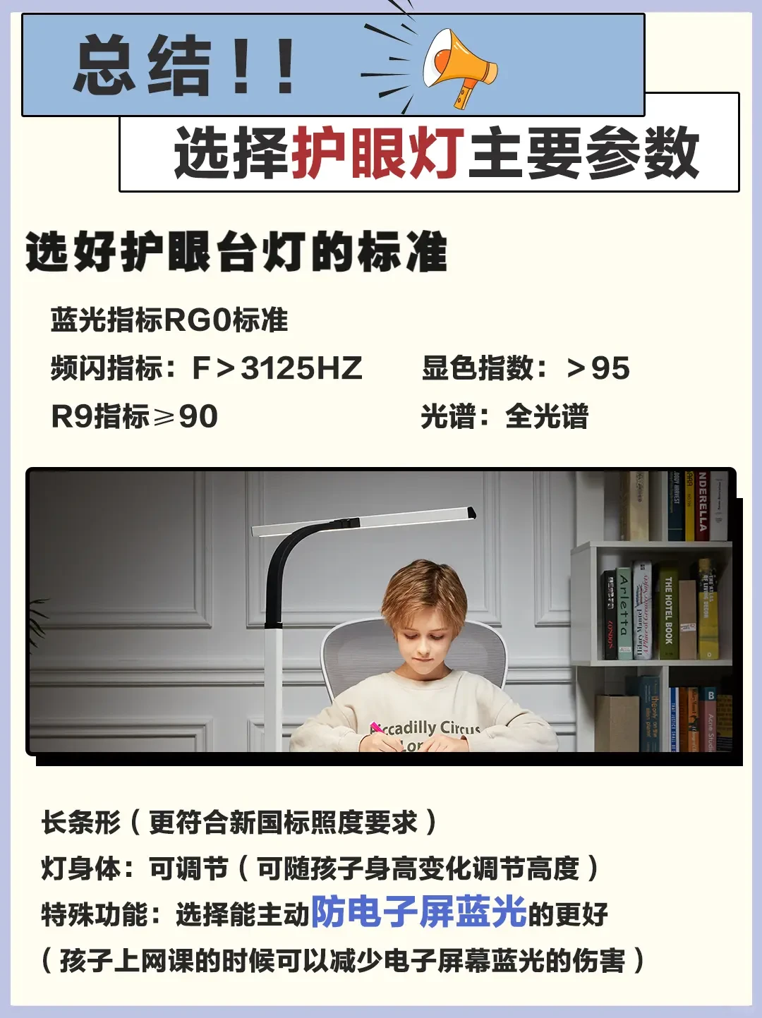 护眼灯选购指南：从蓝光防护到品牌推荐的全面解析
