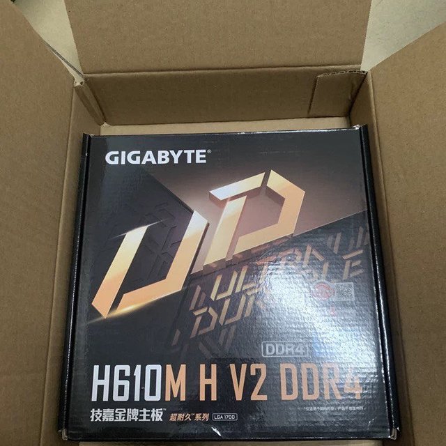 入门主板新选择！技嘉H610M K DDR4，12代酷睿12400F的绝配！🌟