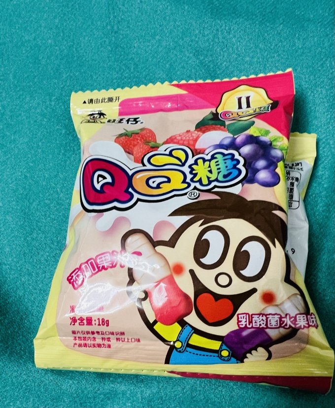 旺仔qq糖是我小时候的最爱