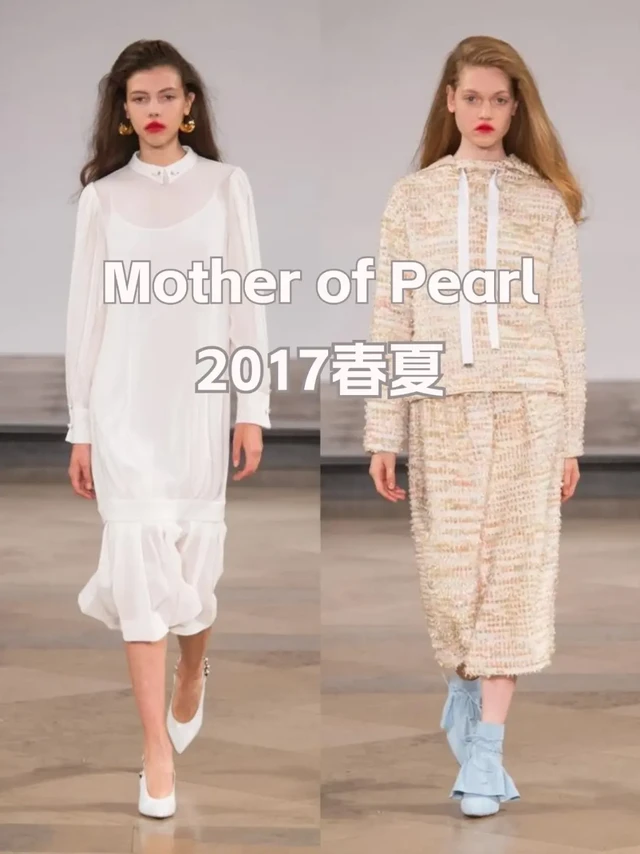 伦敦春夏灵动绮梦 Mother of Pearl女装秀场