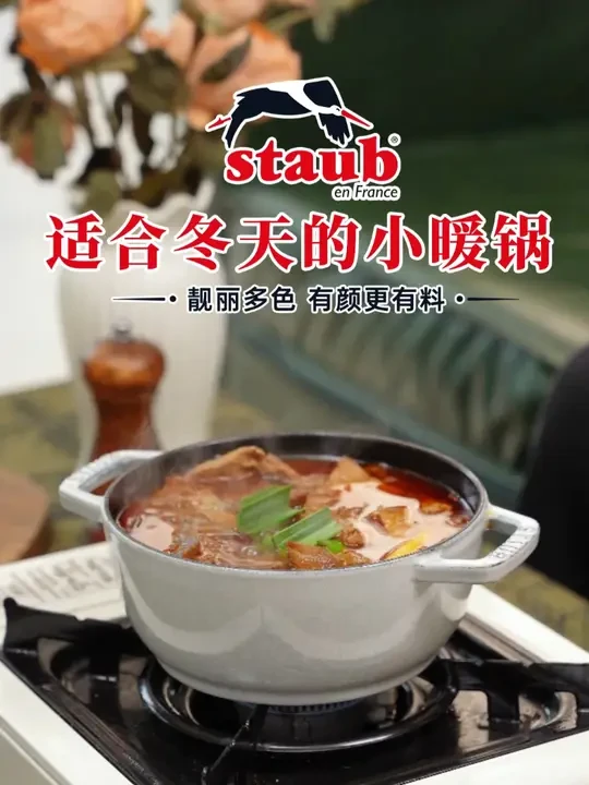 降温了吗？来炖暖和的吧#美食 #冬日 #staub