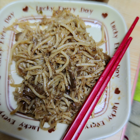 圃美多黑椒牛肉意面，一次失败的尝试