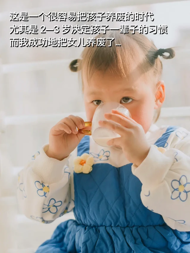 2—3 岁阶段，我把女儿养肥了也养废了