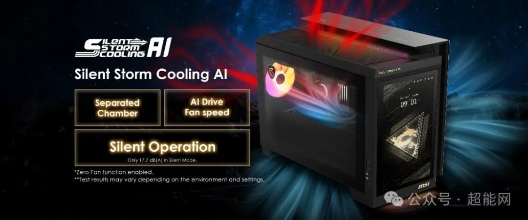 CES 2025：微星推出MEG VISION X AI主机，搭载RTX 5080和AI交互系统