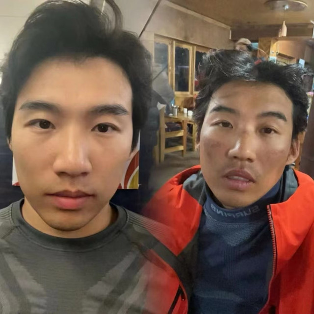 整整一个月攀登正式结束了！我该慢慢整理素材了！成功登顶8163，并完成滑雪下撤要感谢的人太多，也同样感谢自己的不易我们Tiger 五🐯也很厉害！50个小时冲顶，队友们都非常nice，成为了很好的朋友，