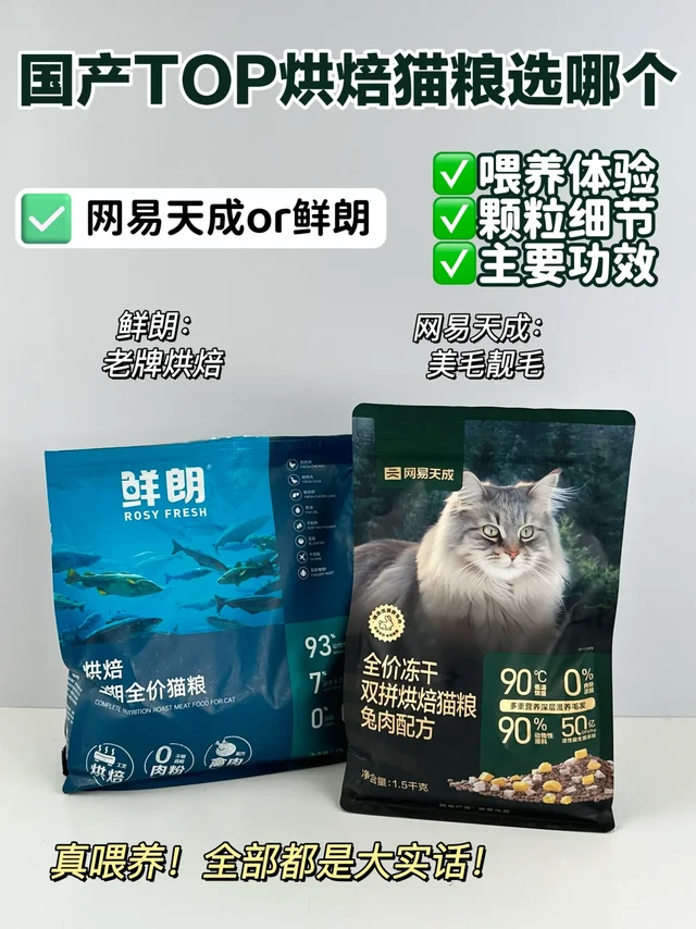 真的太纠结了😐烘焙猫粮二选一！