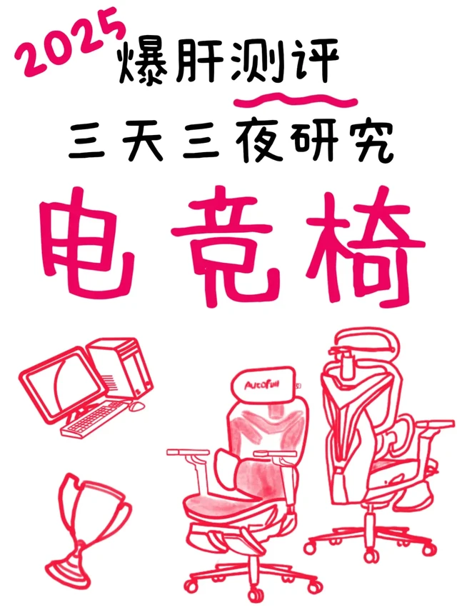爆肝研究🧐2025年电竞椅推荐测评