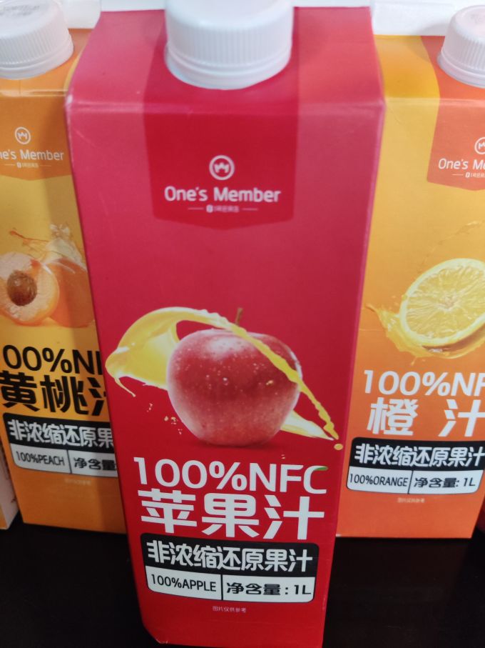 1号会员店NFC果汁