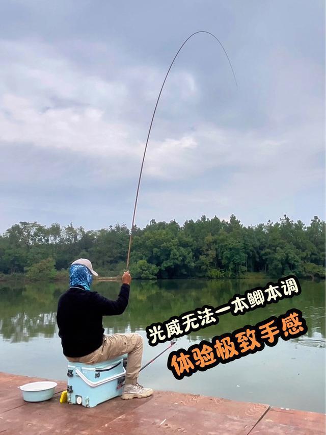 光威无法一本鲫本调实战，沉浸式钓鱼，体验极致手感 #鱼竿渔具 #2024dou来钓鱼 #秋高气爽正是钓鱼好时节
