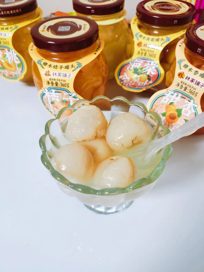 林家铺子水果罐头