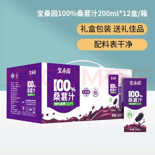 宝桑园100%桑葚汁，健康美味新选择！