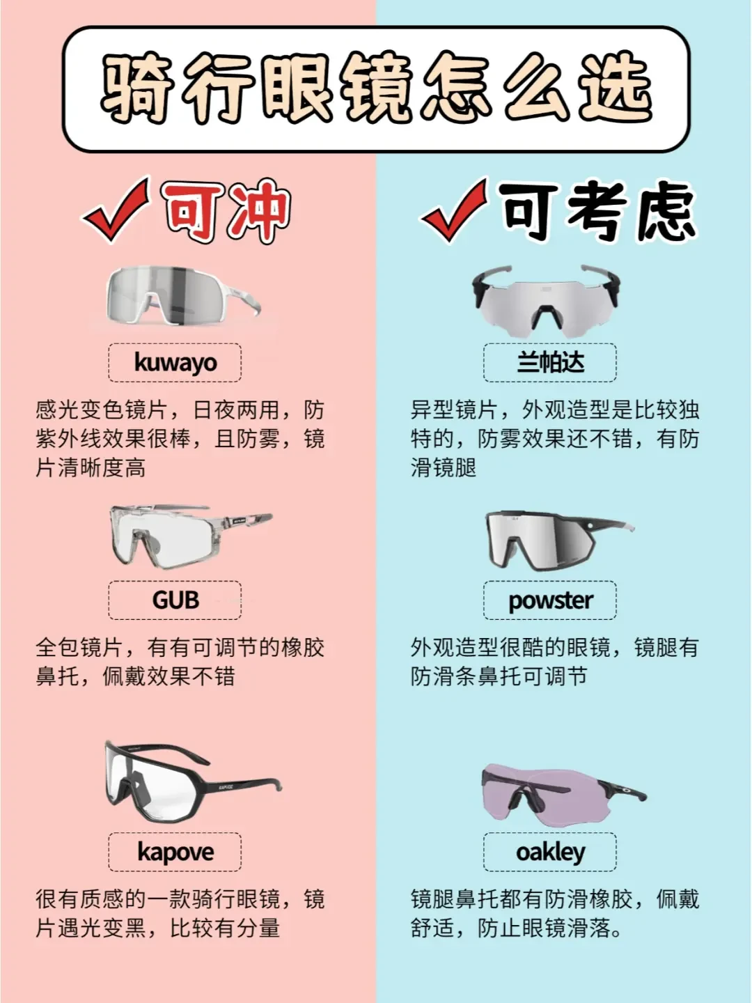 新手骑行指南:选择合适眼镜提升安全与舒适