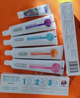 舒客牙膏组合～一套功效一次ko全口腔问题 
