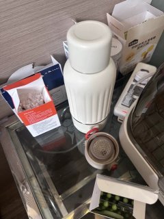 带娃神器！SnowBear小白熊恒温壶，无线便携，宝宝喝水调奶全搞定