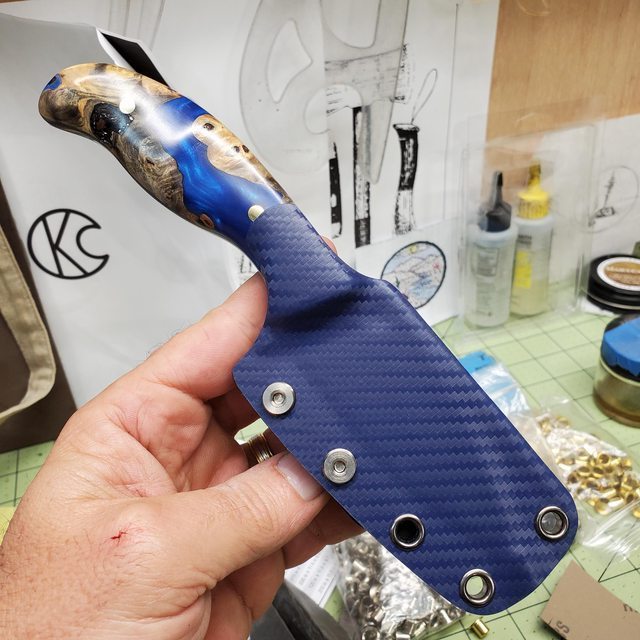 好马配好鞍，个人如何DIY一个K鞘？