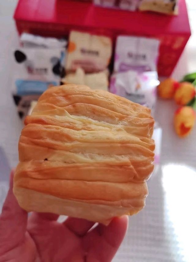 卡尔顿（Calleton）奶牛盒子面包早餐休闲零食年货礼盒
