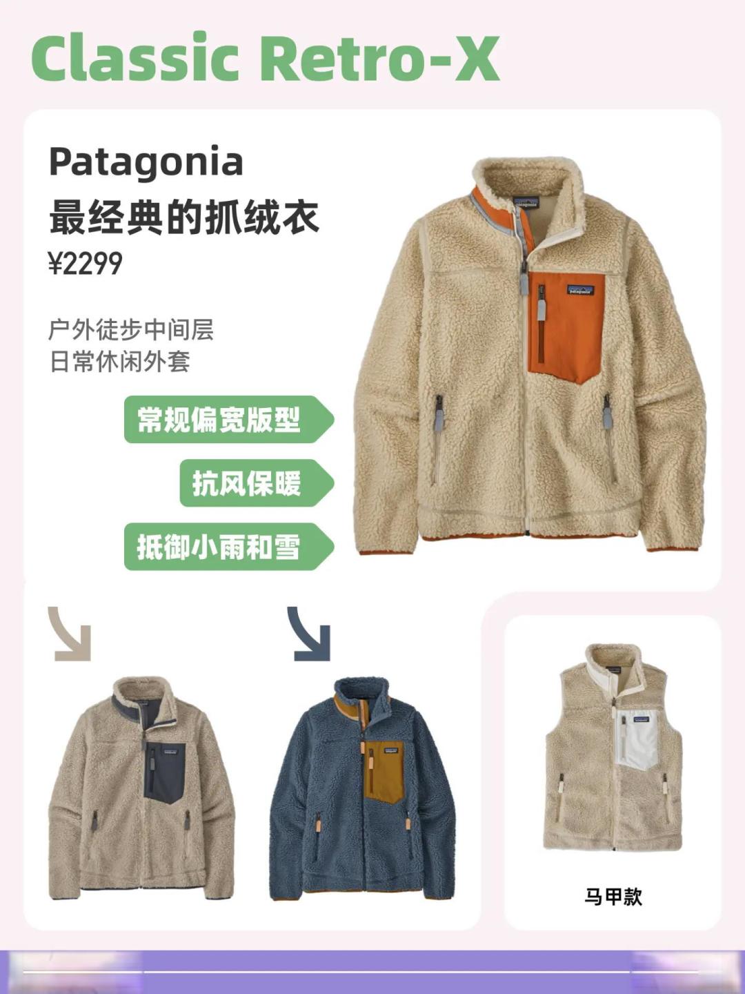 秋冬Patagonia服饰穿搭指南：保暖时尚两不误