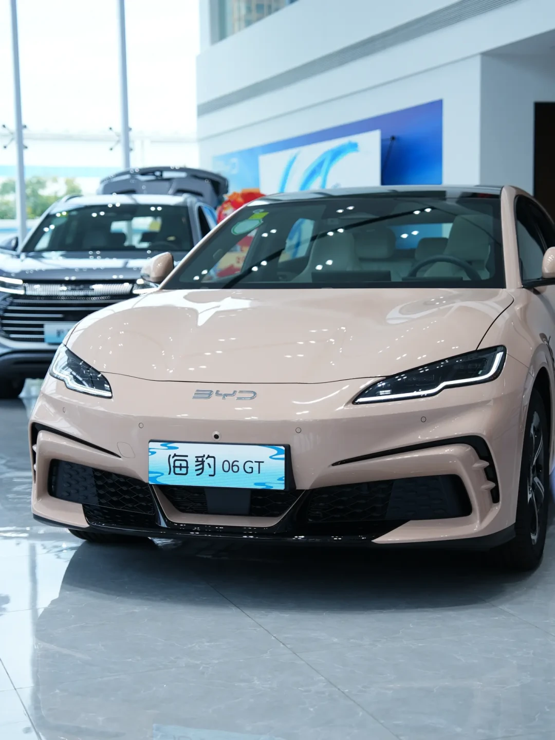 比亚迪海豹06GT：设计独特、性能卓越，年轻人的首选电动GT