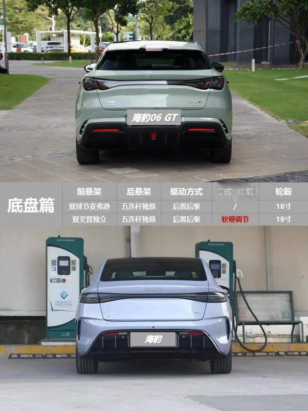 比亚迪海豹06GT vs 海豹EV:哪款电动车更适合你?