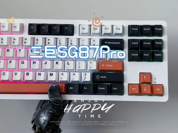 什么？149的三模机械键盘表现如此强势？ #三巨SG87Pro #三巨 #客制化键盘 #机械键盘 #游戏外设