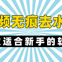 适合新手的视频无痕去水印软件3款推荐