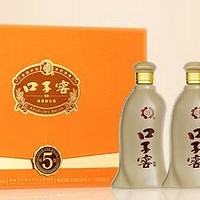 口子窖五年型兼香白酒50度550ml礼盒装