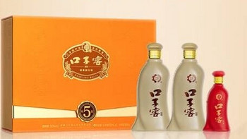 口子窖五年型兼香白酒50度550ml礼盒装