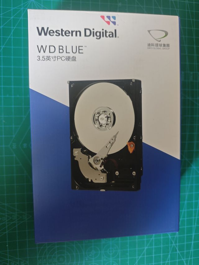 买了一块8t机械硬盘-居然能用！