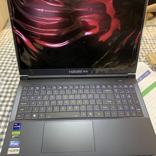 Hasee 神舟战神Z8-DA7NP 十二代酷睿版15.6英寸游戏本黑色(酷睿i7
