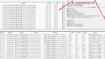 PDF发票提取到表，图片发票提取到表格，扫描件发票提取到表格 