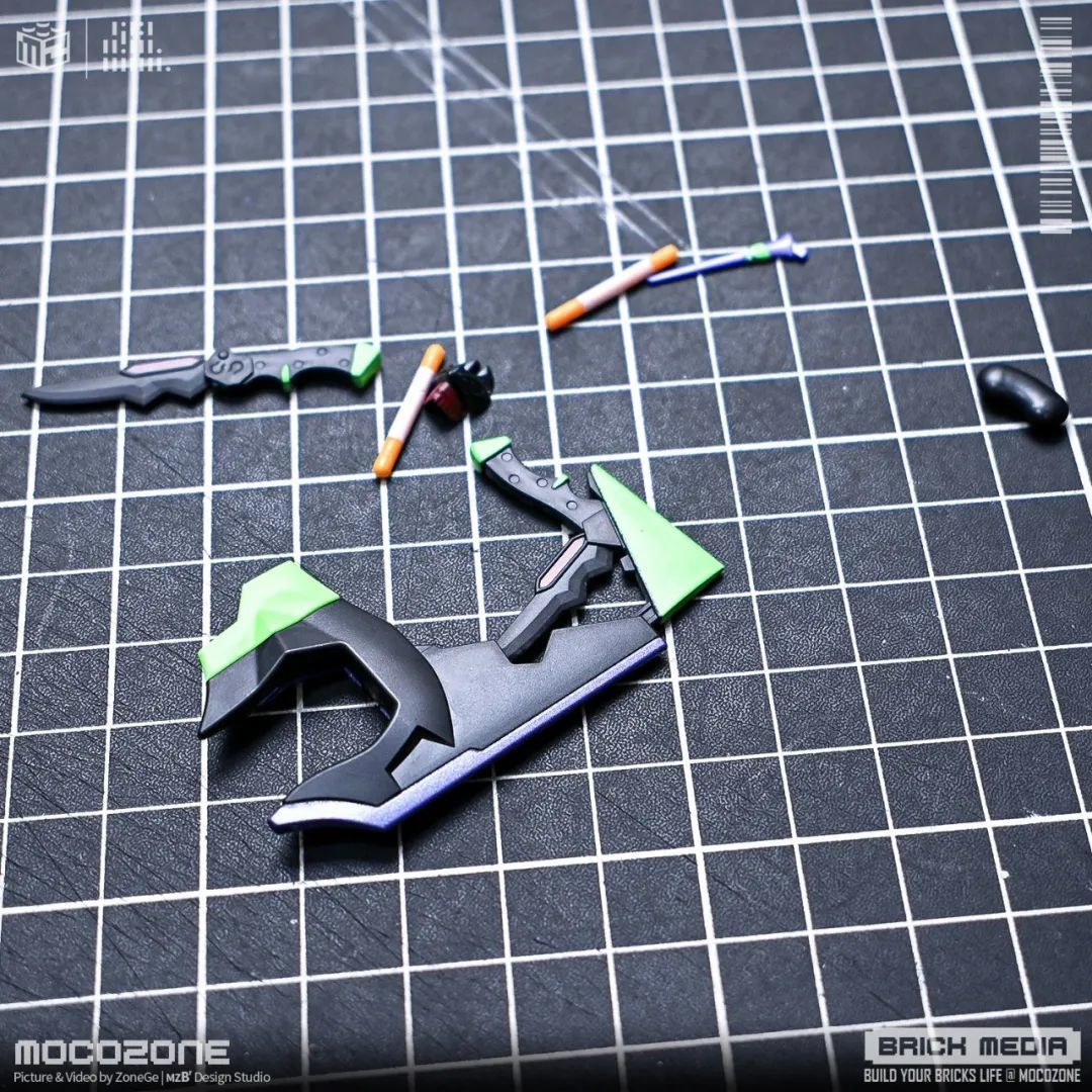 新世纪福音战士初号机 EVA-01,布鲁可这款做的还可以!