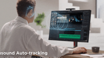 CES丨联想发布“聚音屏”技术，显示器可以定向发声