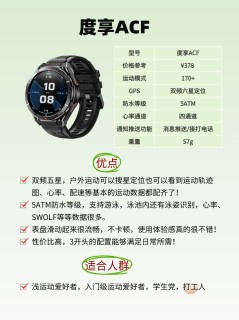 2025年4大性价比运动手表选购指南